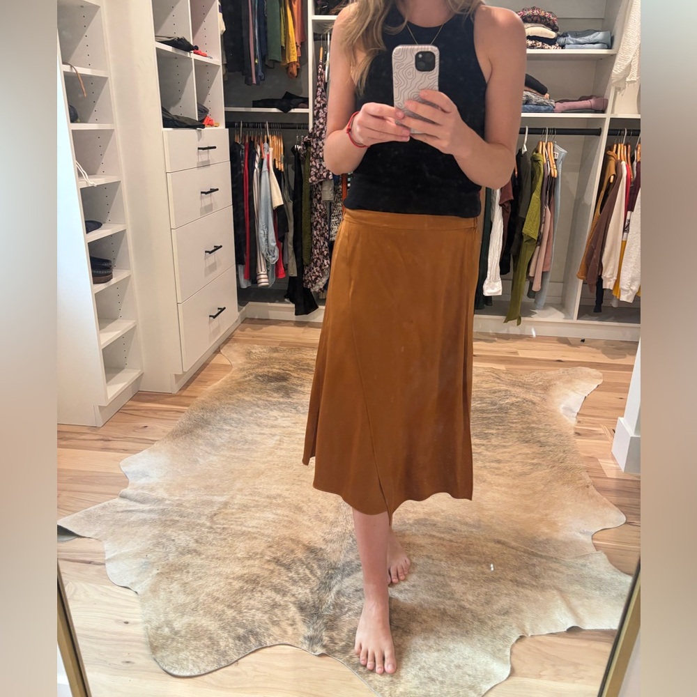 Vince Camel Midi Skirt